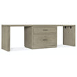 Linville Falls Desk 96-in Top with Lateral File and 2 Legs – Hooker Furniture