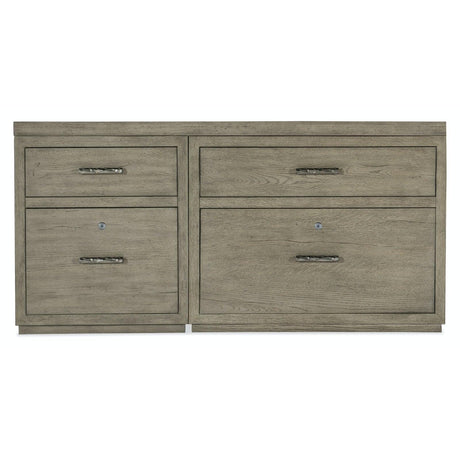 Hooker Furniture Linville Falls Credenza With Small File And Lateral File - 60"