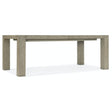 North Fork 106-Inch Rectangle Dining Table in Mink Oak Finish – Hooker Furniture
