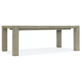 North Fork 106-Inch Rectangle Dining Table in Mink Oak Finish – Hooker Furniture