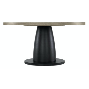 Blue Ridge 60-Inch Round Dining Table Mink & Black – Hooker Furniture