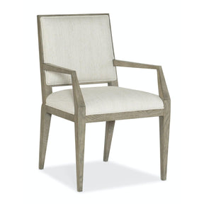 Linville Falls Linn Cove Upholstered Arm Chair Mink – Hooker Furniture