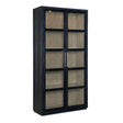 Linville Falls Shou Sugi Ban Curio Cabinet | Hooker