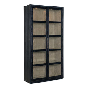 Linville Falls Shou Sugi Ban Curio Cabinet | Hooker