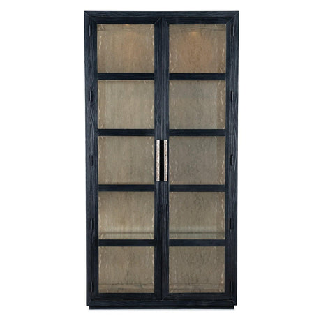 Hooker Furniture Linville Falls Shou Sugi Ban Curio Cabinet