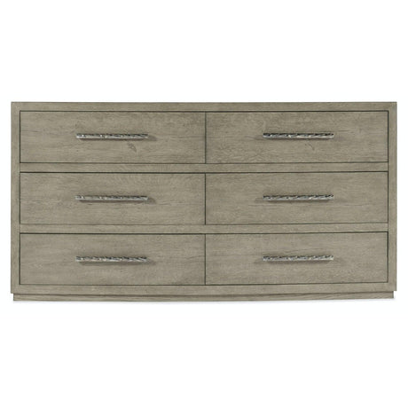 Hooker Furniture Linville Falls Chimney Gap Six Drawer Dresser