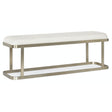 Linville Falls River Branch Upholstered Bench | Hooker