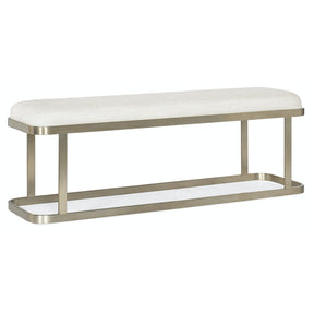 Linville Falls River Branch Upholstered Bench | Hooker
