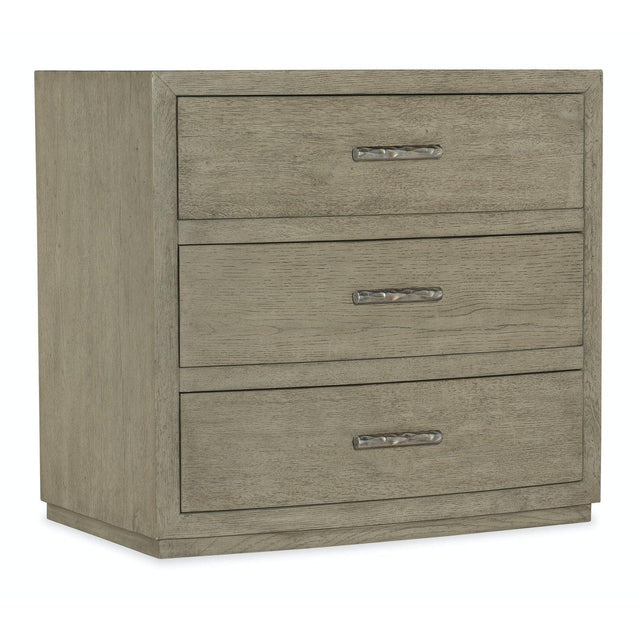 Hooker Furniture Linville Falls Ashford Three Drawer Nightstand