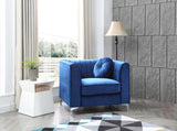 Glory Furniture Delray G791A-C Chair , NAVY BLUE - Home Elegance USA