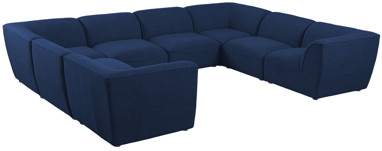 Miramar - Modular Sectional - Navy - Home Elegance USA