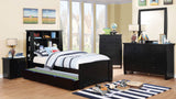 Marlee - 4 Piece Twin Bedroom Set - Black - Home Elegance USA