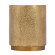 Melange Audra Round Accent Table Brass Foil Gold – Hooker Furniture