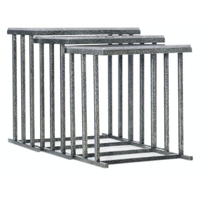Melange Bianca Nesting Tables Gray Stone – Hooker Furniture
