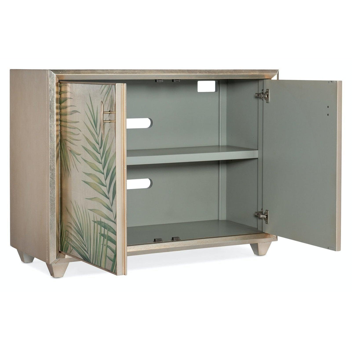 Hooker Furniture Melange Lets Be Fronds Two Door Chest