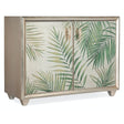 Melange Lets Be Fronds Two Door Chest in Gold Leaf | Hooker