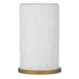 Melange Be-Leaf In Me Accent Table White & Gold – Hooker Furniture