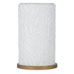 Melange Be-Leaf In Me Accent Table White & Gold – Hooker Furniture