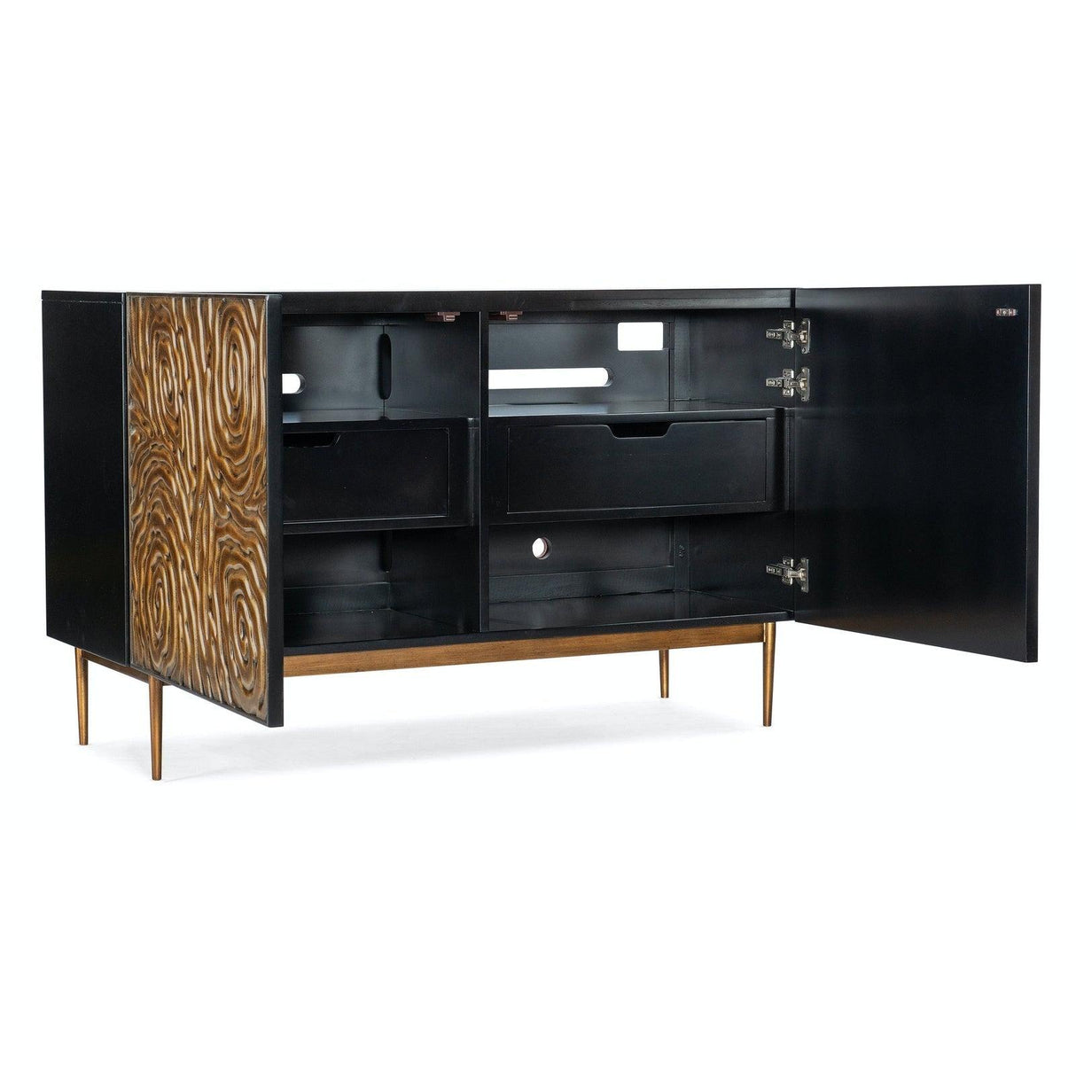 Hooker Furniture Melange Fingerprints Two Door Credenza