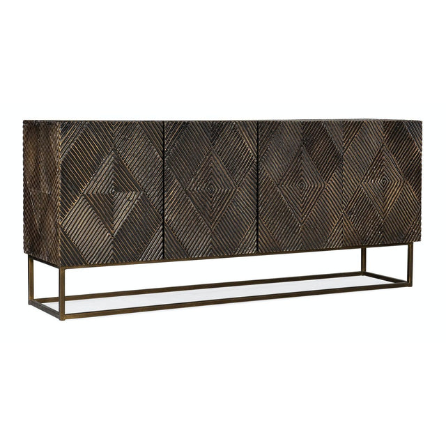 Hooker Furniture Melange Marcellus Four Door Credenza