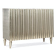 Melange Mackenna Two Door Chest in German Silver Foil | Hooker