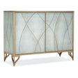 Melange Joannie Two Door Chest in Silver Leaf & Gold – Hooker Furniture