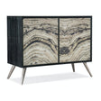 Melange Rockee Two Door Chest with Geode Glass | Hooker