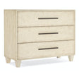 Melange Saffron Three Drawer Chest in Cream Finish - Hooker Furniture