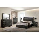 Camryn - 5 Piece Queen Bedroom Set With Chest - Warm Gray - Home Elegance USA