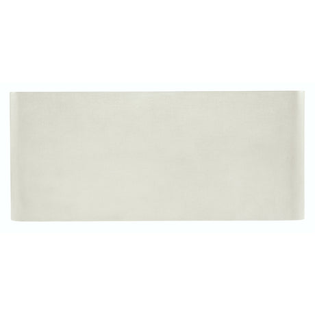 Serenity Bayport Writing Desk 60 inch in White Raffia and Wood - Hooker Furniture