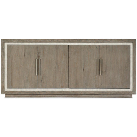 Serenity Tulum Media Storage Cabinet in Gray Oak - Hooker Furniture