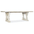 Serenity Topsail 122-Inch Rectangle Dining Table in Surf White Oak Finish – Hooker Furniture