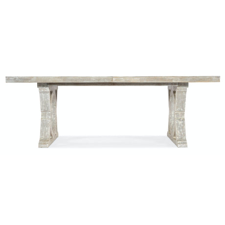 Serenity Topsail 122-Inch Rectangle Dining Table in Surf White Oak Finish – Hooker Furniture