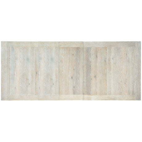 Serenity Topsail 122-Inch Rectangle Dining Table in Surf White Oak Finish – Hooker Furniture