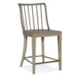 Serenity Bermuda Counter Chair Gray Washed Oak – Hooker Furniture