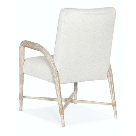Serenity Arm Chair Surf Whitewashed Beech – Hooker Furniture