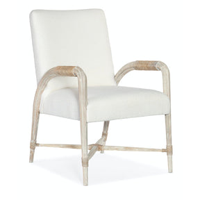Serenity Arm Chair Surf Whitewashed Beech – Hooker Furniture