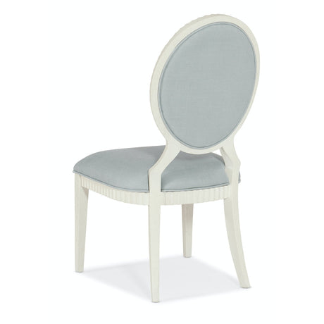 Serenity Martinique Side Chair Shell & Cloud Casual Dining Chair – Hooker Furniture