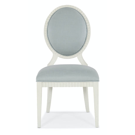 Serenity Martinique Side Chair Shell & Cloud Casual Dining Chair – Hooker Furniture