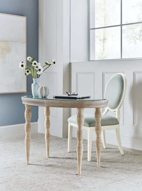 Serenity Martinique Side Chair Shell & Cloud Casual Dining Chair – Hooker Furniture
