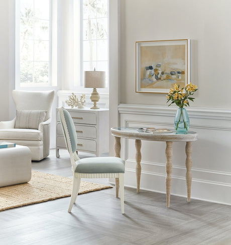 Serenity Martinique Side Chair Shell & Cloud Casual Dining Chair – Hooker Furniture