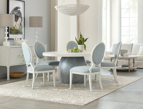 Serenity Martinique Side Chair Shell & Cloud Casual Dining Chair – Hooker Furniture