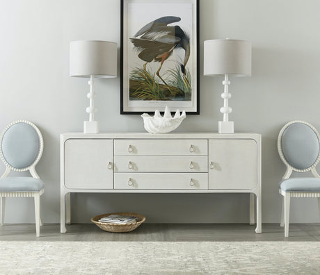Serenity Martinique Side Chair Shell & Cloud Casual Dining Chair – Hooker Furniture