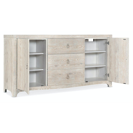 Serenity Tobago Buffet in Whitewashed Oak – Hooker Furniture