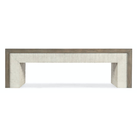 Serenity Skipper Rectangle Cocktail Table Gray Two-Tone | Hooker