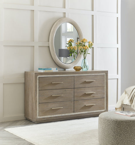 Hooker Furniture Serenity Amelia Oval Mirror