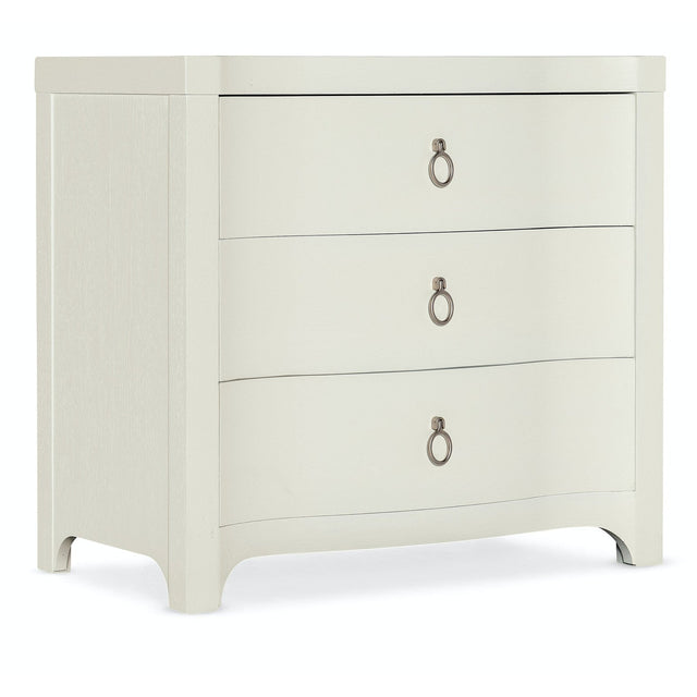 Hooker Furniture Serenity Antigua Three Drawer Nightstand