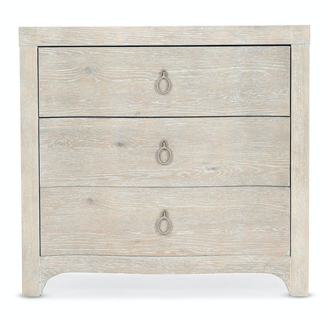 Hooker Furniture Serenity Antigua Three Drawer Nightstand