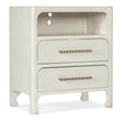 Serenity Nightstand Sand Dollar White Grasscloth – Hooker Furniture