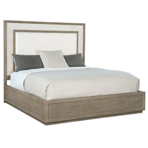Serenity Rookery Upholstered Bed in Macrame Arctic Performance Fabric | Hooker Furniture